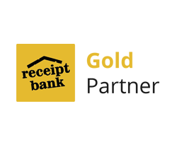 Receipt Bank Gold Partner logo